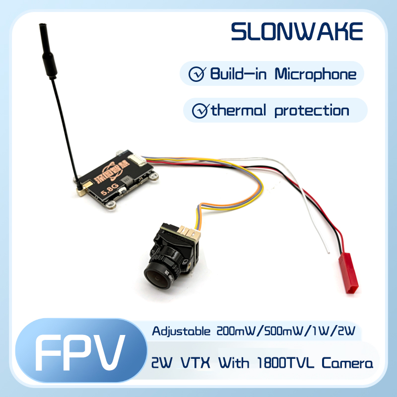 SLONWAKE 5.8G 56CH 2W Sender V – Fpv Drone Camera Bewertung und Preis