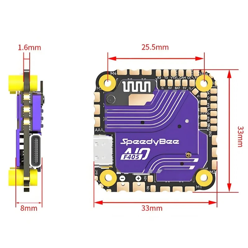 SpeedyBee F405 AIO Flugcontrol – Fpv Drone Flight Controller Bewertung und Preis