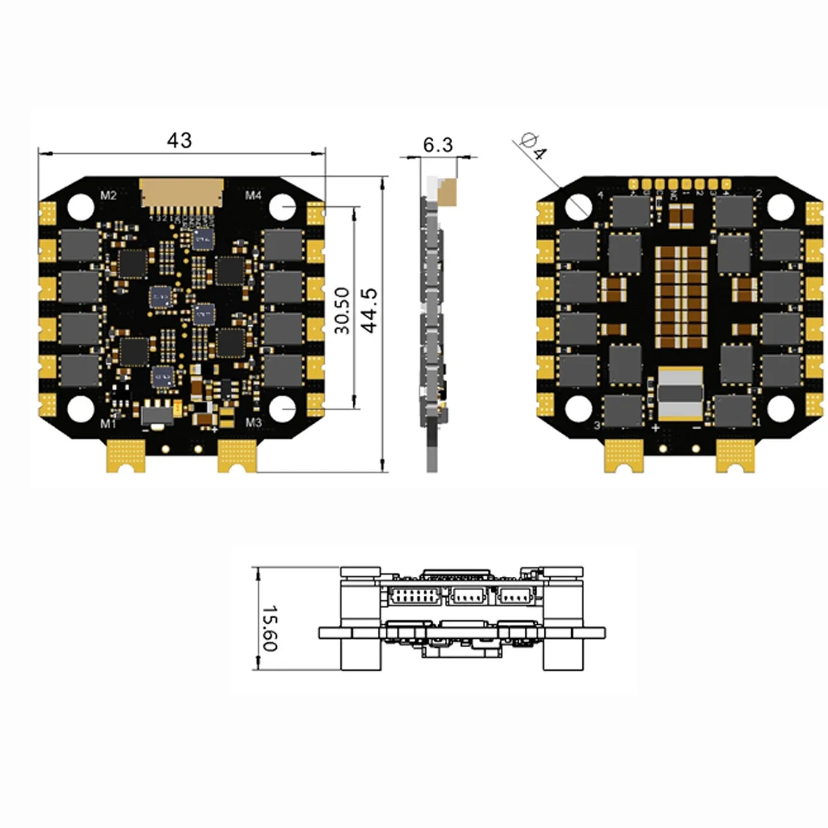 F405 F4 Flugcontroller FC 60A  – Betaflight Fc F4 Bewertung und Preis